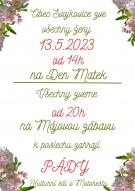 DEN MATEM a MÁJOVÁ ZÁBAVA